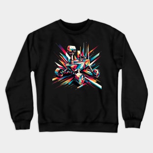 Dynamic Geometric Mars Rover TeeDynamic Geometric Mars Rover Tee Crewneck Sweatshirt